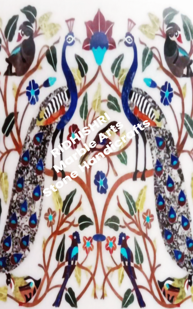 animal bird character inlay