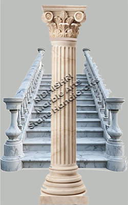 marble pillars